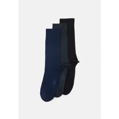 Obrázek Falke Happy BOX MIX 3PACK Everyday Casual Ponožky, Muži, Velikost: 39 42, Blue/dark blue
