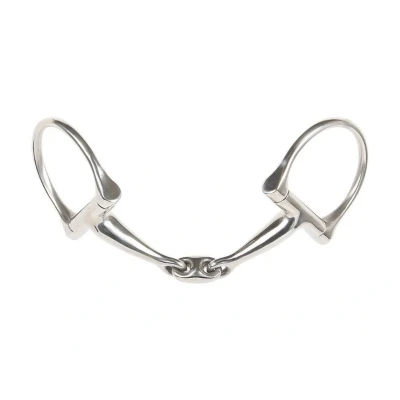 Obrázek Harry&#039;s Horse Double Jointed D ring snaffle 14mm