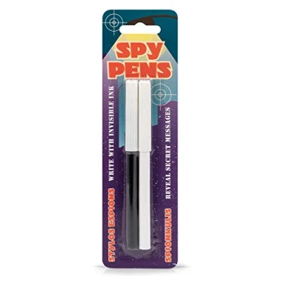 Obrázek Tobar psací sada SPY PENS pro tajné zprávy
