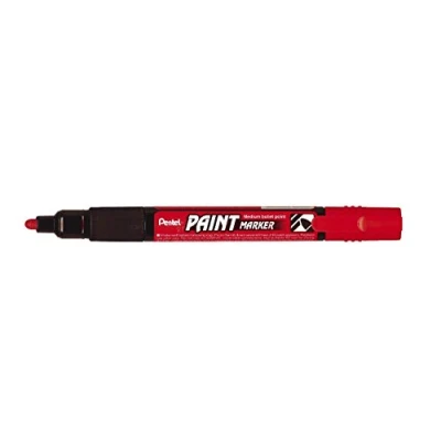 Obrázek Pentel Paint značkovač, s Střední Bullet Tip zvýrazňovač, červená 1 kus
