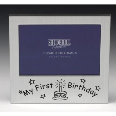 Obrázek 5&quot; 3&quot; My 1st Birthday Photo Frame Baby Occasion Gift 72222