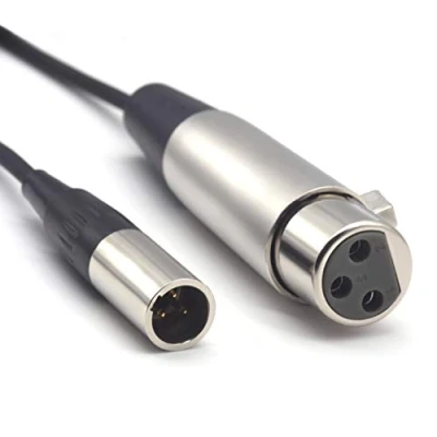 Obrázek siyear unymetrický 3,5 mm (1/20,3 cm) Mini Jack TRS konektor na XLR samec smartphone stereo mixér Board, počítač mikrofon, kabel mikrofonu (10 stop)
