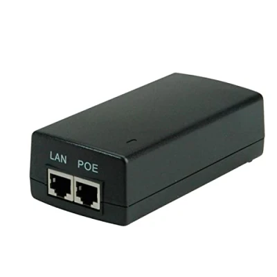 Obrázek VALUE Gigabit PoE+ vstřikovač, 30 W, černý