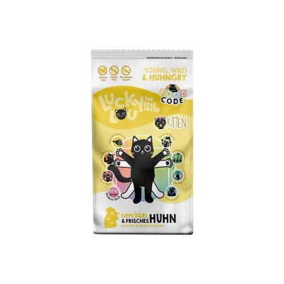 Obrázek LUCKY LOU Cat Kitten drůbeží s kuřecím 340g