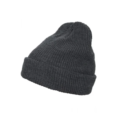 Obrázek Flexfit Unisex Long Knit Beanie Cap jednotná velikost Tmavě šedá