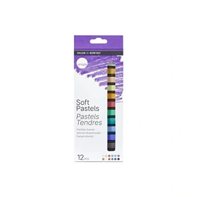 Obrázek Daler Rowney 157500112 Simply 12 Soft Pastels