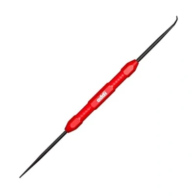 Obrázek Addi Knitting Machine Hooks, Plastik, Red/Black, 29 x 4 1 cm