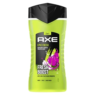 Obrázek Axe Sprchový gel a šampon 3v1, Epic Fresh, 250 ml