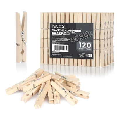 Obrázek Drevene kolicky na pradlo 100ks (2x50ks)