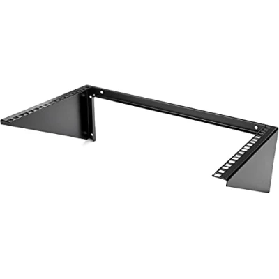 Obrázek StarTech.com 6HE montáž na stěnu držák pro patch panely 19 palců ocel vertikální montážní síťová a datová zařízení (RK619WALLV)