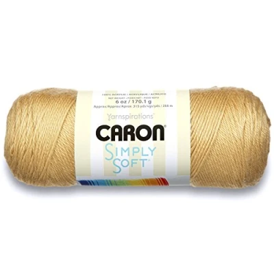 Obrázek Caron 436600 H97COL 0008 Garn Simply Soft Autumn Mais, Acryl, Herbstmais, 6 oz, 288 Meter