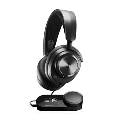 Obrázek SteelSeries Arctis Nova Pro multi systém herní headset Hi Res Audio 360 Surround Sound GameDAC Gen 2 mikrofon ClearCast PC, PS5, PS4, Switch