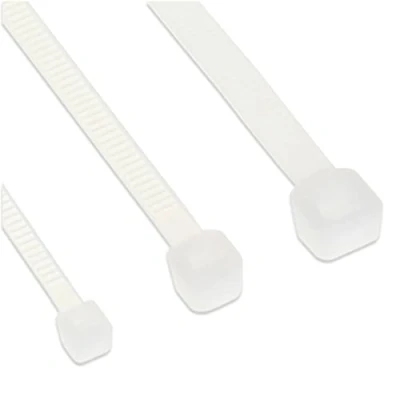 Obrázek InLine 59964G 100er Pack Kabelbinder, Länge 250mm, Breite 3,6mm, natur