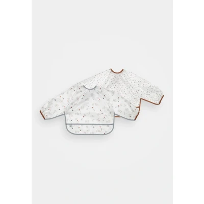 Obrázek Lässig LONG Sleeve BIB TINY Farmer Sheep 2 PACK Bryndák pro děti, Velikost: One Size, White