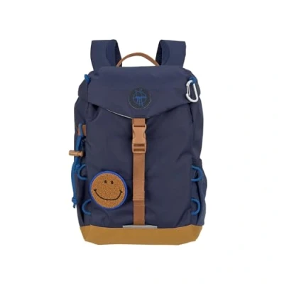Obrázek LÄSSIG Dětský batoh do školky turistický od 3 let 9 litrů/Mini Outdoor Backpack, tmavě modrá, Malá převodovka
