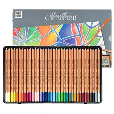Obrázek Cretacolor Sada pastelových kříd Fine Art Pastel, tříděné, 36 ks kovového pouzdra