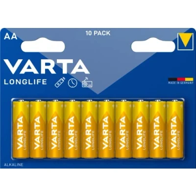 Obrázek Varta Longlife Zvláštní baterie AA alkalické 1,5 V, 10 baterií