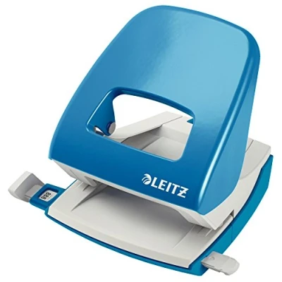 Obrázek Leitz NeXXt Series, děrovačka (kov), 30 listů, Světlemodrá