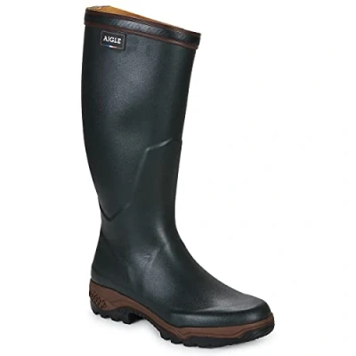Obrázek Aigle Unisex Parcours 2 gumové holínky pro dospělé, zelená, bronz., 43 EU