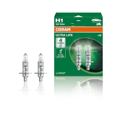 Obrázek Halogenový světlomet od Osram, 64150 H1, 12 V, Halogenově bílá