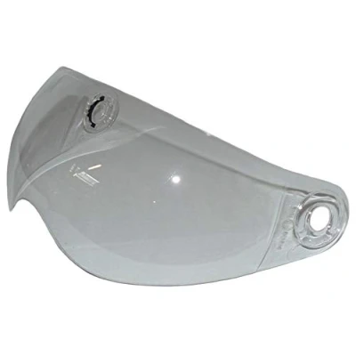 Obrázek Protect Wear tónovaná náhradní Hledí pro motocykly Jet helma H710 vhodné všechny velikosti, průhledné