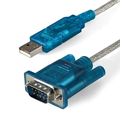Obrázek StarTech.com USB 2. 0 na sériový adaptér kabel, RS232 / DB9 rozhraní Konvertor, konektor 0,9 m