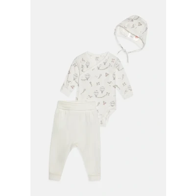 Obrázek Lindex WRAP Unisex SET Pyžamová sada pro děti, Velikost: 44, Light dusty white