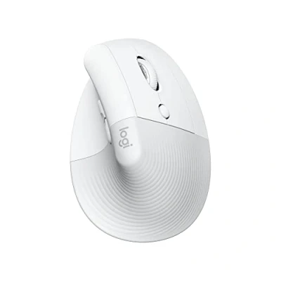 Obrázek Logitech Lift für Mac, Kabellos Vertikale Ergonomische Maus, Bluetooth, Leise Klicks, Leises Smartwheel, 4 Anpassbare Tasten, Kompatibel mit macOS/iPadOS/MacBook/iMac/iPad Weiß