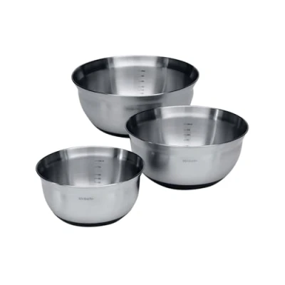 Obrázek Brabantia 363900 mísa na míchání balíček (1,0 &amp; 1,6 3,0 L), stříbrná