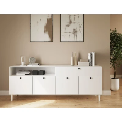 Obrázek Komoda Dullum 200 Materiál / Dekor: Biały, Orientace: Nepoužije se