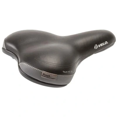 Obrázek Velo sedlo Plush Honeycomb Gel, Black, 260 x 168 mm