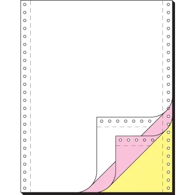Obrázek SIGEL 33243 nekonečný papír 12 palců x 240 mm (A4 výška), 60/53/57 g, 600 sad 3násobných