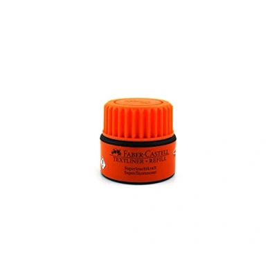 Obrázek FABER CASTELL 154915 zvýrazňovač Refill, oranžový, pro Textliner 1543, 1546 a 1548