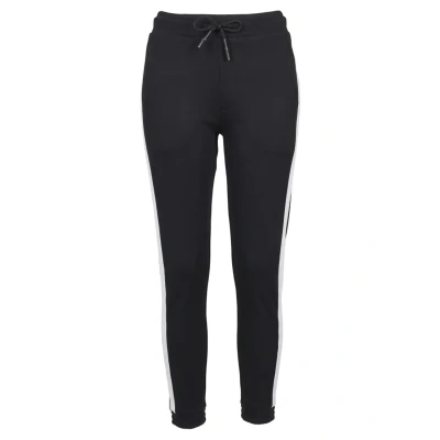 Obrázek Urban Classics Ladies Interlock Jogpants Teplákové kalhoty, Ženy, Velikost: XS, Black/white