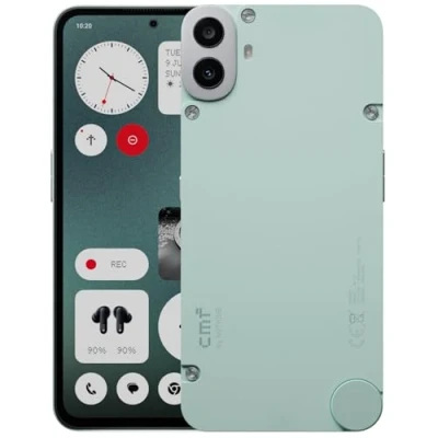 Obrázek CMF Phone 1 8+128GB mobilní telefon bez smlouvy s 50MP Sony kamerou na zadní straně Ultra XDR, 6,67&quot; Super AMOLED displejem a Nothing OS 2. 6 světle zelený