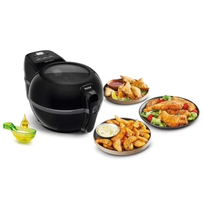 Obrázek Tefal Horkovzdušná fritéza FZ7228 ActiFry Extra AirFryer s míchacím ramenem, žádné protřepávání 1550 W 1,2 kg pro 6 osob High Speed Airflow časovač Energeticky úsporná zdravá bez