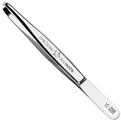 Obrázek Pfeilring Pinzeta poniklovaná, zalomená, 9 cm
