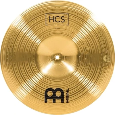 Obrázek Meinl Cymbals HCS China — 16 palců (video) bicí nástroje činely (40,64 cm) mosaz, tradiční povrchová úprava (HCS16CH)
