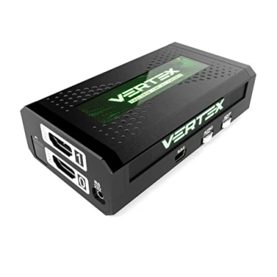 Obrázek HDFury HDF0110 Vertex 2 x HDMI Matrix, 18 Gbps pro 4 K60 4: 600 MHz, integrované škrabka A formát kabeláže Černá