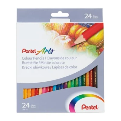 Obrázek Pentel CB8 12U pastelka, 12 barev, ze dřeva certifikovaného FSC