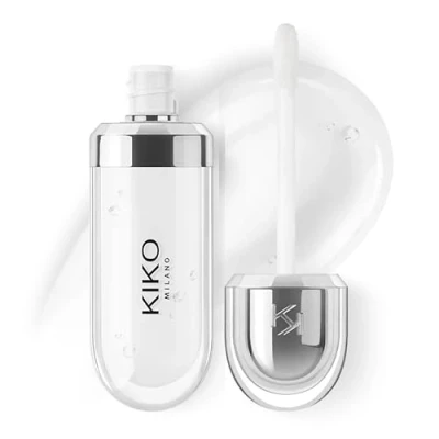 Obrázek KIKO Milano 3D Hydra lesk na rty 01 Pečující s efektem