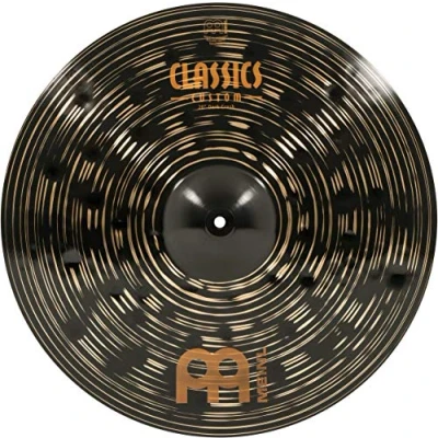 Obrázek Meinl Cymbals Classics Custom Dark Crash — 20 palců (video) bicí sada činely (50,80 cm) B12 bronz, tmavý povrch (CC20DAC)