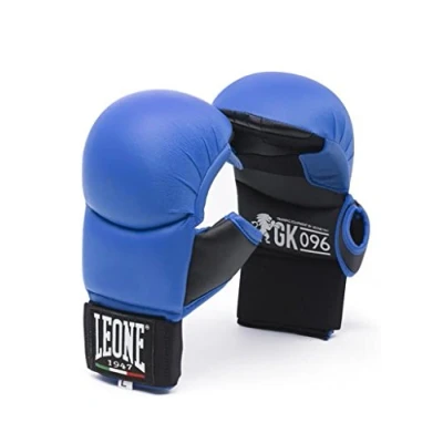 Obrázek LEONE 1947, Karate Fit Handschuhe, Unisex Erwachsene, Blau, M, GK096