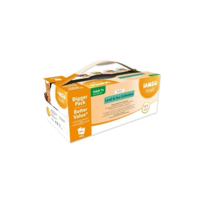 Obrázek Kapsička IAMS Cat Delights Land &amp; Sea Collection in Jelly Multipack (48x85g)