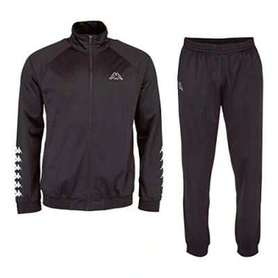 Obrázek Kappa Pánská 303307 Till Unisex tréninková souprava, černá, vel. L