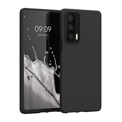 Obrázek kwmobile pouzdro kompatibilní s Motorola Edge 20 měkké TPU silikonové vhodné pro bezdrátové nabíjení černé matné