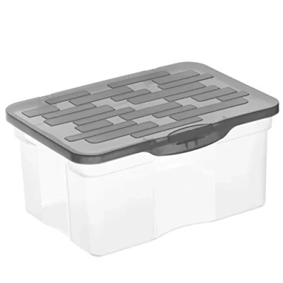 Obrázek Rotho Ranger Aufbewahrungsbox 4.2l mit Deckel, Kunststoff (PP) BPA frei, anthrazit, A5/4.2l (26.5 x 19.0 12.5 cm)