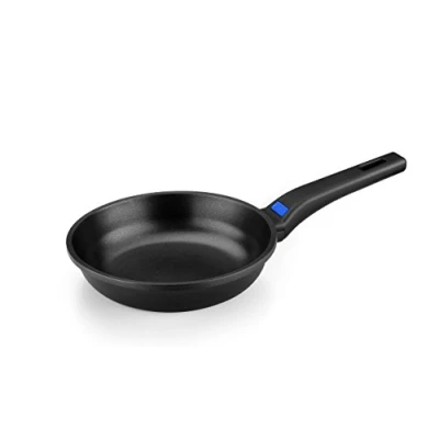 Obrázek MONIX Solid+ 26 cm velká pánev z hliníkové litiny s nepřilnavým povrchem uvnitř i vně, vhodná pro všechny druhy kuchyní