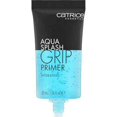 Obrázek Catrice Aqua Splash Grip Primer, modrá, hydratační, dlouhotrvající, zářivě svěží, pro suchou pokožku, veganský, bez oleje, parabenů, nano částice, 1 balení (30 ml)