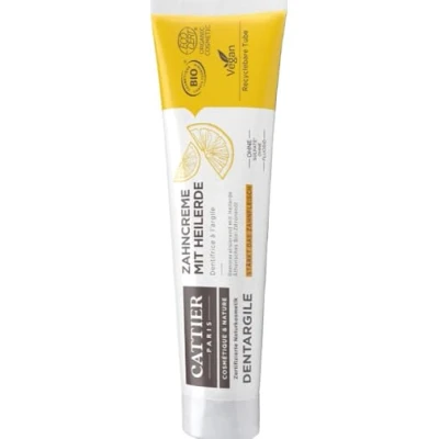 Obrázek Cattier zubní pasta s léčivou půdou citrónu, 1 balení (1x 75 ml)